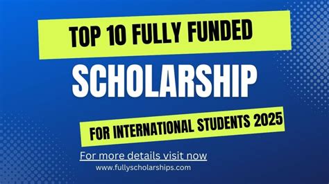 scholarship foundations for international students.